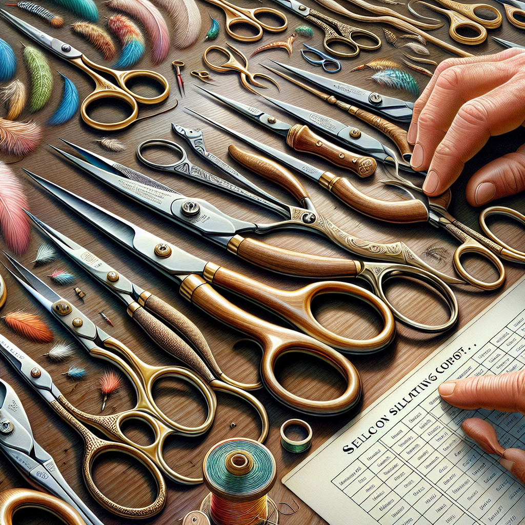 Choosing the Best Fly Tying Scissors for Precision and Comfort