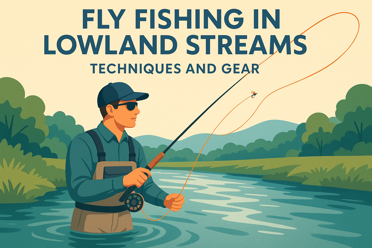 Fly Fishing in Lowland Streams: Techniques and Gear