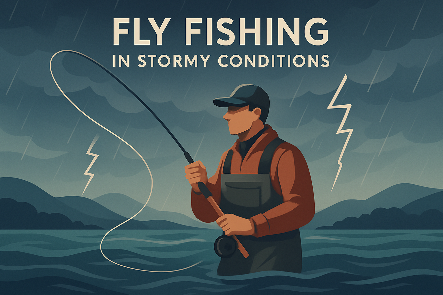 Fly Fishing in Stormy Conditions: Safety and Strategies