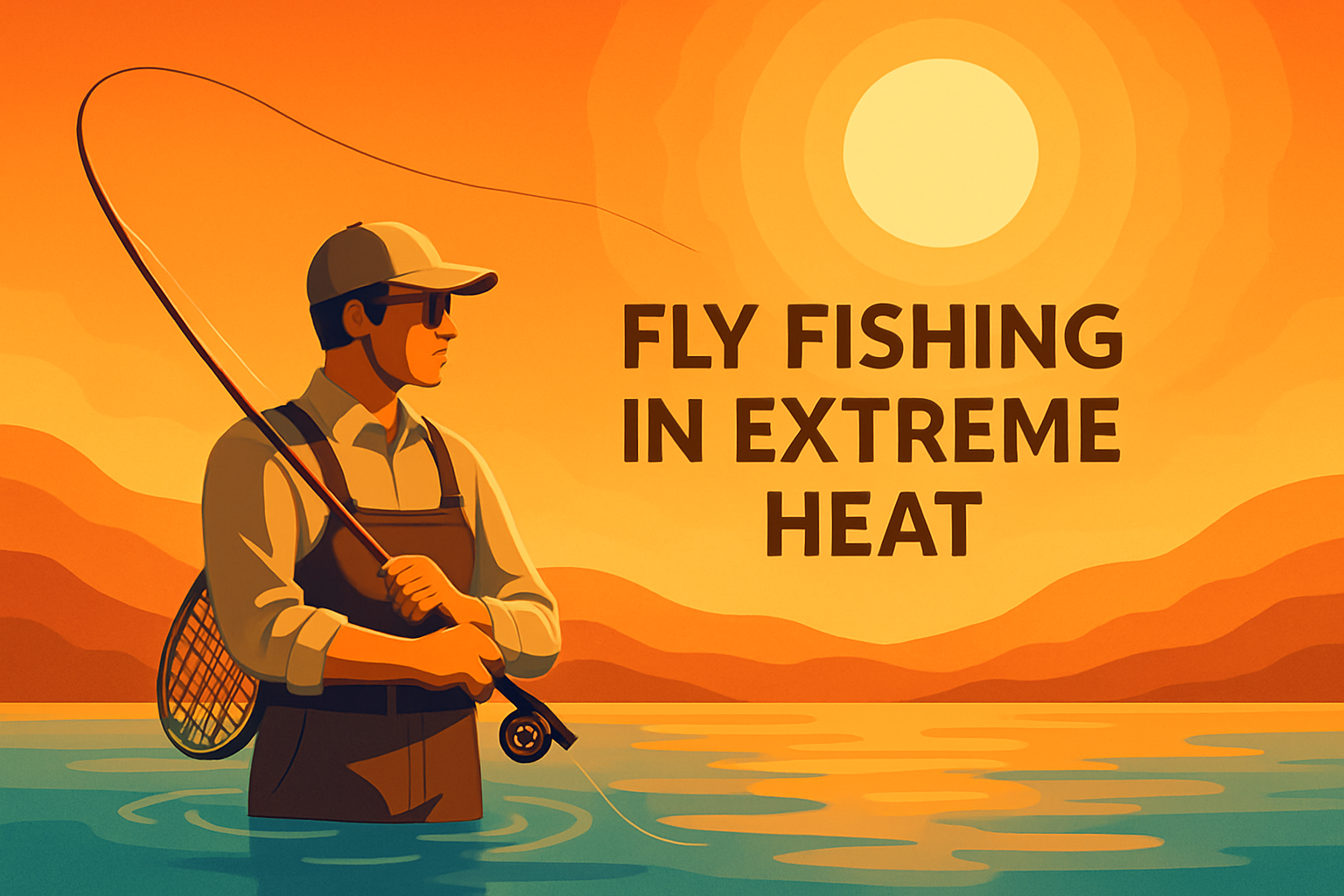 Fly Fishing in Extreme Heat: Staying Cool and Productive