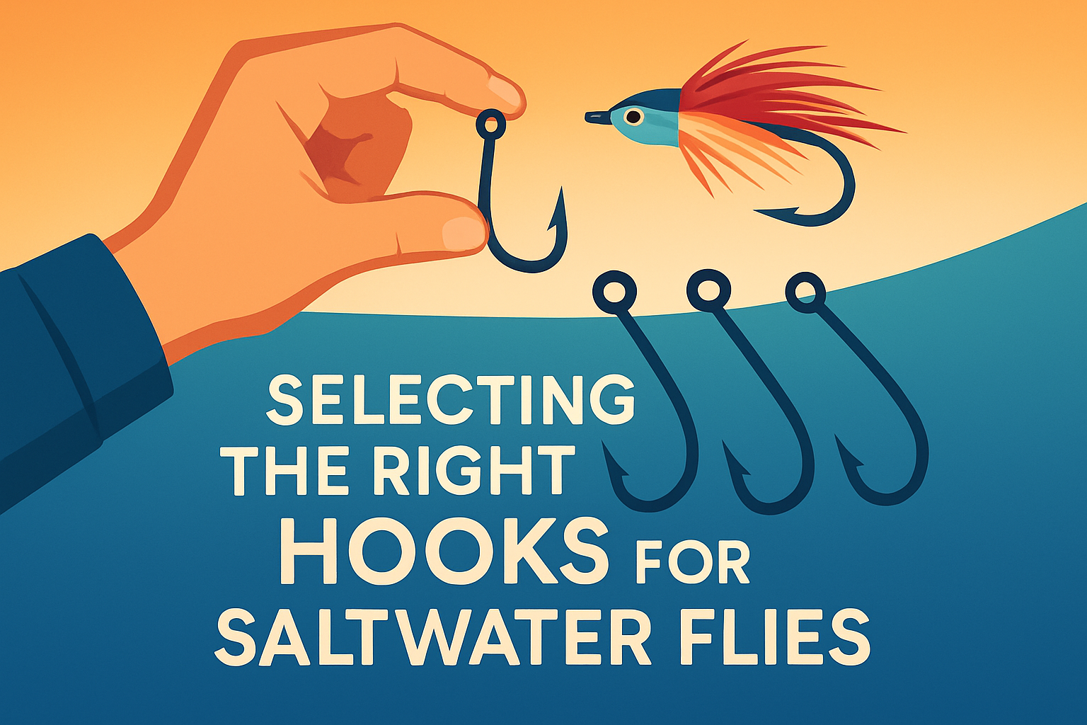 Selecting the Right Hooks for Saltwater Flies