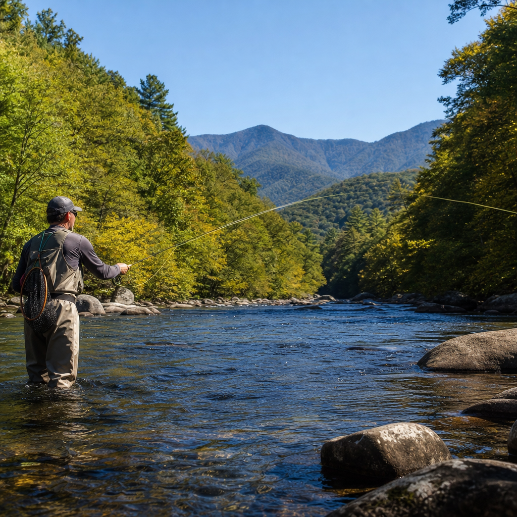Fly Fishing in the Smoky Mountains: North Carolina and Tennessee