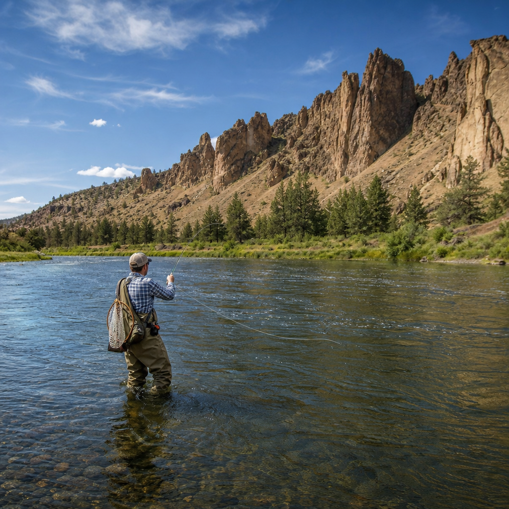 The Deschutes River: Fly Fishing Techniques and Spots