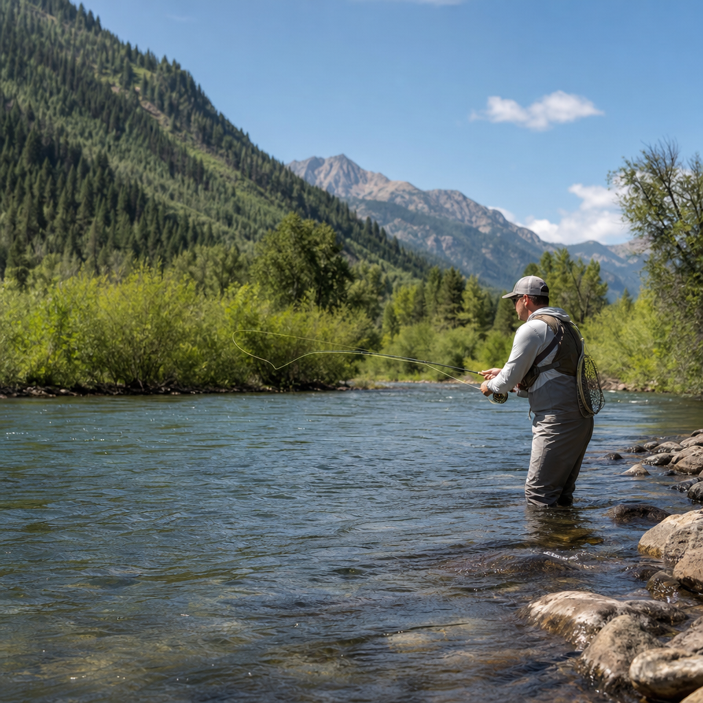 Fly Fishing for Trout in Summer: Keeping Cool and Productive