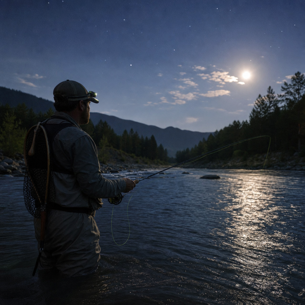 Night Fly Fishing in Summer: Techniques and Gear
